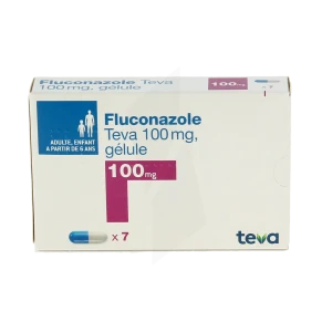 Fluconazole Teva 100 Mg, Gélule