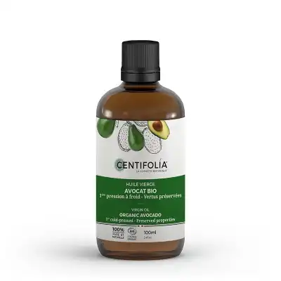 Centifolia Huile Végétale Vierge Biologique D'avocat 100ml à Le Teich