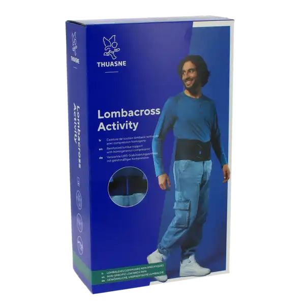Thuasne Lombacross Activity Ceinture Lombaire Hauteur 21cm Taille 2