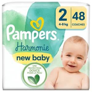 Pampers Harmonie Couche T2 Paquet/48