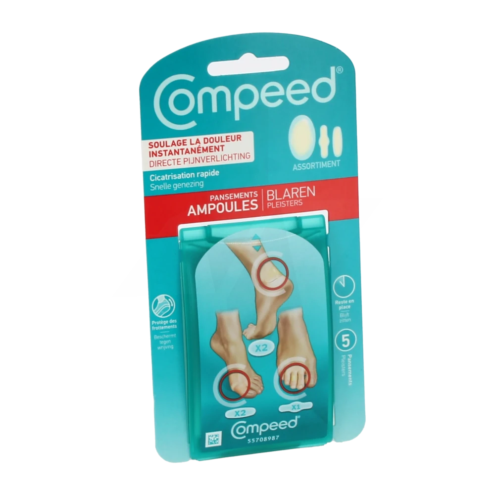 Compeed Ampoules Pansements Assortiment B/5