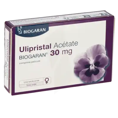 Ulipristal Acetate Biogaran 30 Mg, Comprimé Pelliculé à RUMILLY