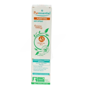 Puressentiel Assainissant Spray Aérien Assainissant Aux 41 Huiles Essentielles - 200 Ml