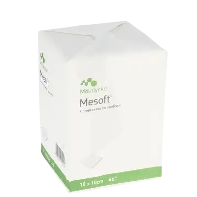 Mesoft Compr Non Stérile Non Tissée 10x10cm B/100 à PARIS