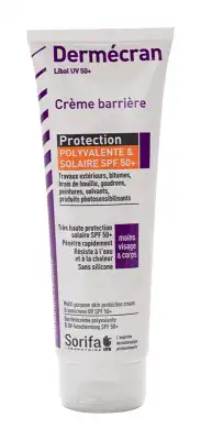 Dermécran® Crème Barrière Protection Polyvalente & Solaire Spf 50+ Tube 100ml à Mérignac