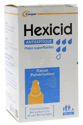 Hexicid S Appl Loc Fl Pulv/50ml à MANDUEL
