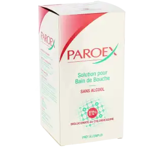 Paroex 0,12 Pour Cent, Solution Pour Bain De Bouche à LUSSAC