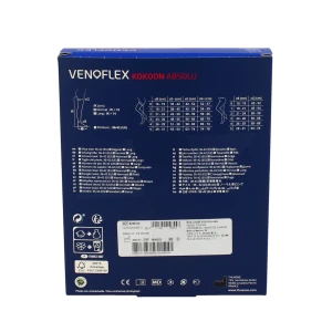 Venoflex Kokoon Absolu 2 Bas Cuisse Femme Losange Noir Taille 2n