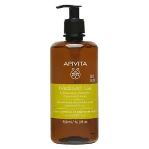 Apivita - Holistic Hair Care Shampoing Quotidien Doux Avec Camomille Allemande & Miel Ecopack 500ml