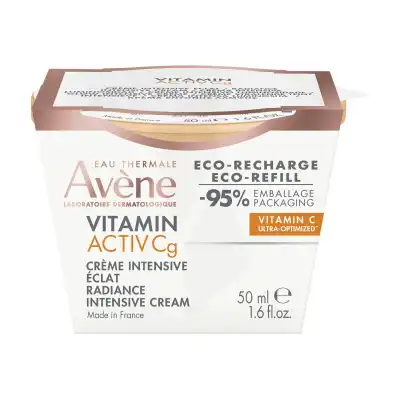 Eco-recharge Crème Intensive Eclat 50ml Activ Cg Vitamin Avène à Firminy