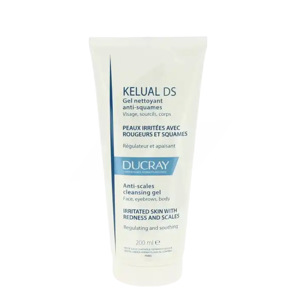 Kelual Ds Gel Nettoyant Anti-squames T/200ml