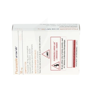 Fluconazole Arrow Lab 50 Mg, Gélule