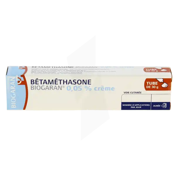 Betamethasone Biogaran 0,05 %, Crème