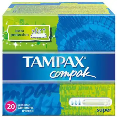 Tampax Compak Super X 20 à VILLEMUR SUR TARN