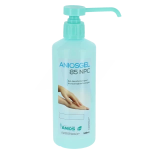 Aniosgel 85 Npc Gel Hydroalcoolique Désinfectant Mains Fl Pompe/500ml