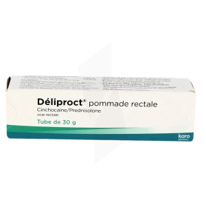 Deliproct, Pommade Rectale