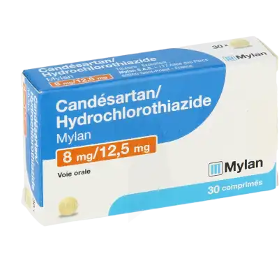 Candesartan/hydrochlorothiazide Viatris 8 Mg/12,5 Mg, Comprimé à COLLONGES-SOUS-SALEVE