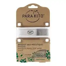 Para'kito Bracelet Antimoustique, Blanc