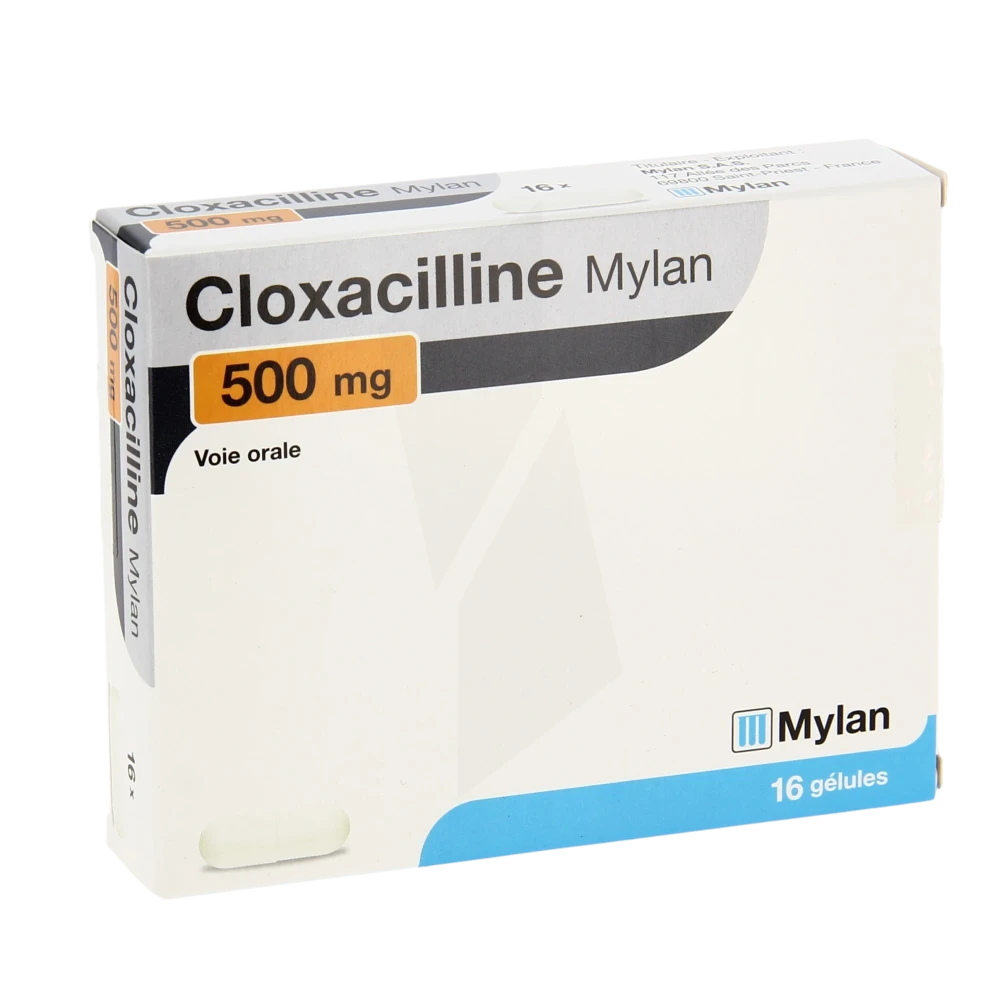 Cloxacilline Viatris 500 Mg, Gélule