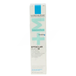 La Roche Posay Effaclar Duo+m Soin Triple Correction Anti-imperfections Boutons & Points Noirs Marques Post-acné Anti-rechute Tube/40ml