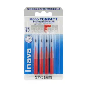 Inava Brossettes Mono Compact Rouge 1,5mm Iso4 B/4 à TALENCE