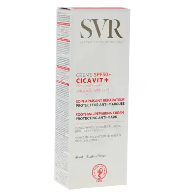 Svr Cicavit + Crème Spf50 + 40 Ml à Cholet