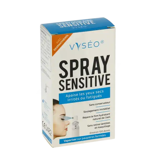 Vyseo Tears Again Sensitive Spray Oculaire, Spray 10 Ml