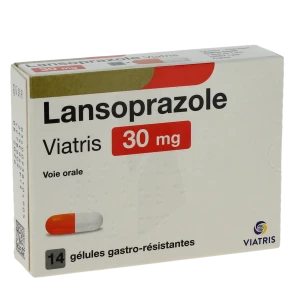 Lansoprazole Viatris 30 Mg, Gélule Gastro-résistante