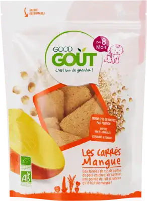 Good Goût Alimentation Infantile Carré Mangue Sachet/50g à Drocourt