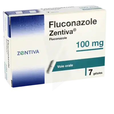 FLUCONAZOLE ZENTIVA 100 mg, gélule