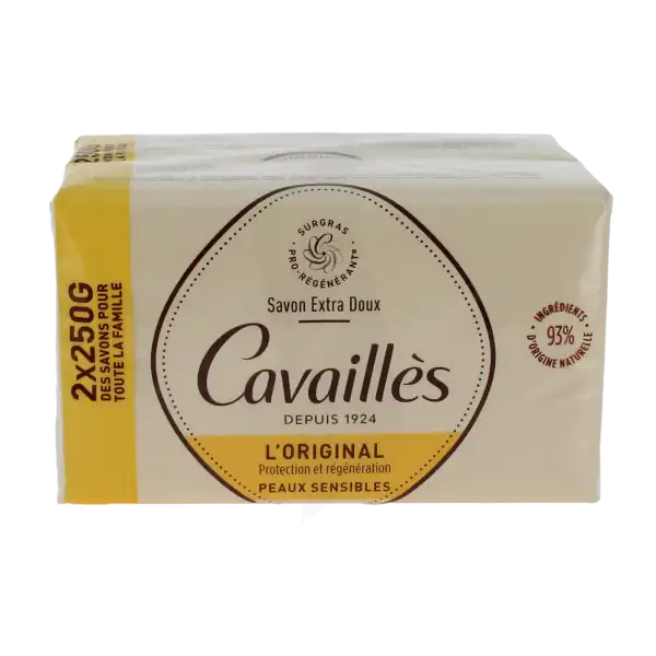 Rogé Cavaillès Savon Solide Surgras Extra Doux 2x250g