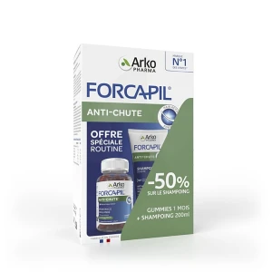 Arkopharma Forcapil Croissance Gomme Pot/60 + Shampooing