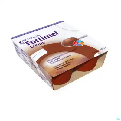 Fortimel Crème Nutriment Chocolat 4 Coupelles/125g à AMBARÈS-ET-LAGRAVE