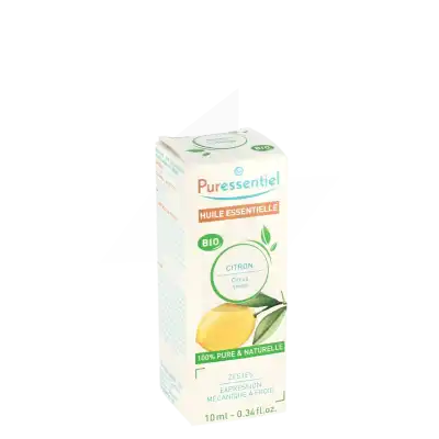 Puressentiel Huiles essentielles - HEBBD Citron BIO* - 10 ml