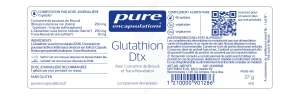 Pure Encapsulations Glutathion Dtx Gélules B/60