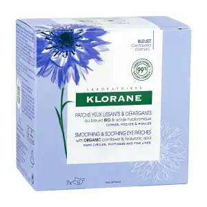 Klorane Bleuet Bio Patchs Défatigants Express 7x2 Patchs à LA ROCHE SUR YON