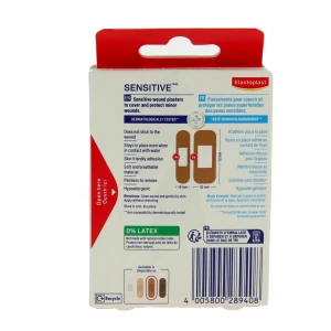 Elastoplast Sensitive Pans Peaux Métisses 2 Formats B/20