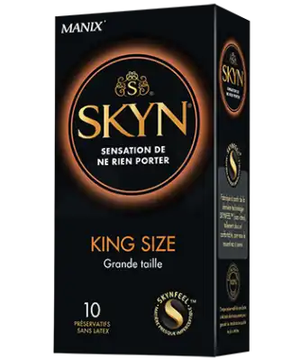 Manix Skyn Préservatif Grande Taille B/10+4 à MARIGNANE