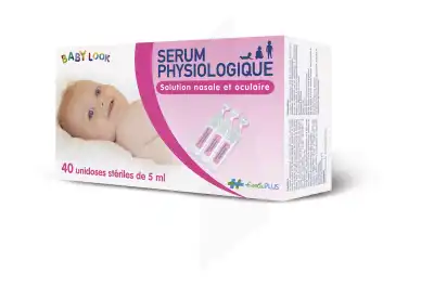 Baby Look® Sérum Physiologique 40 Doses 5ml à Saint-Géniès-de-Malgoirès