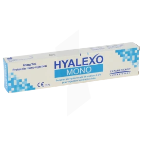 Hyalexo Mono Solution Injectable 1 Seringue Préremplie/3ml