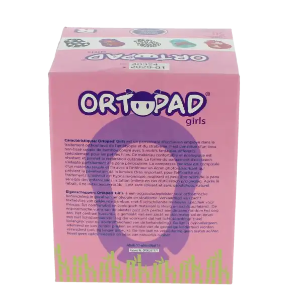 Ortopad For Girls Grands Motifs Regular, Bt 50