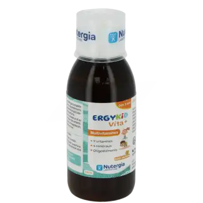 Nutergia Ergykid Vita+ Solution Buvable Fl/150ml à PODENSAC