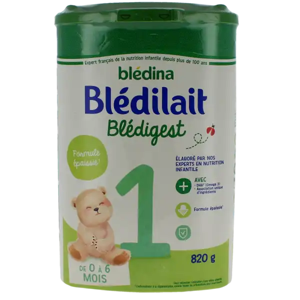 Blédina Blédilait Premium 1 Lait En Poudre B/820g