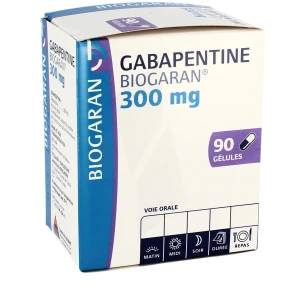 Gabapentine Biogaran 300 Mg, Gélule