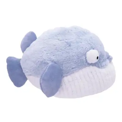 Cozy Poisson Bulle Bouillotte Peluche Déhoussable Grain De Blé Et Lavande à BIGANOS