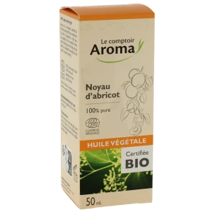 Le Comptoir Aroma Huile Végétale Bio Noyau Abricot Fl Pompe/50ml