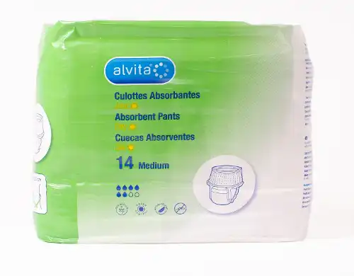 Alvita Pants Culotte Absorbante Nuit Médium Paquet/14