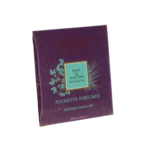 Collines De Provence Pochette Parfumée Duo Figue Aloé Sachet/6g