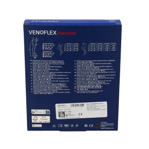 Venoflex Ogee 2 Bas Cuisse Femme Noir Taille 3l