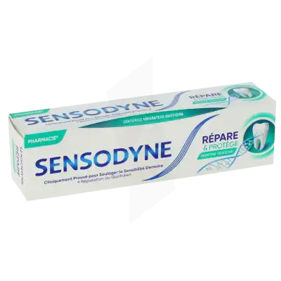 Sensodyne Répare & Protège Pâte Dentifrice Menthe Fraîche 75 Ml à  Perpignan